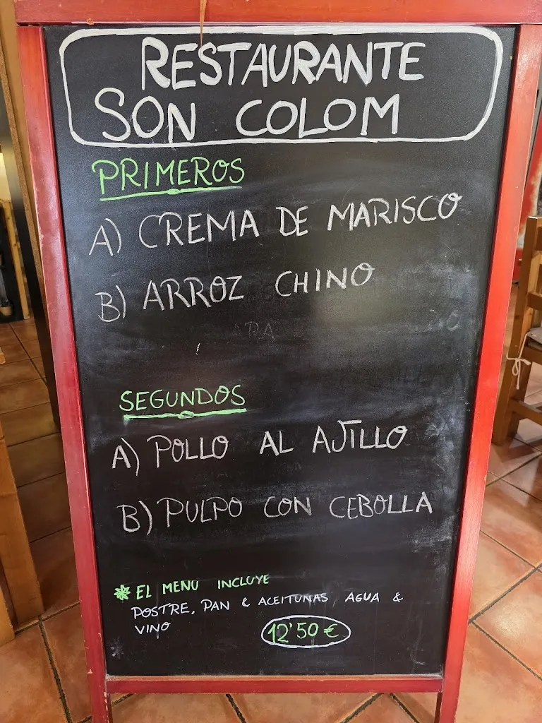 Menu_Restaurante Son Colom_Felanitx_immagine_1