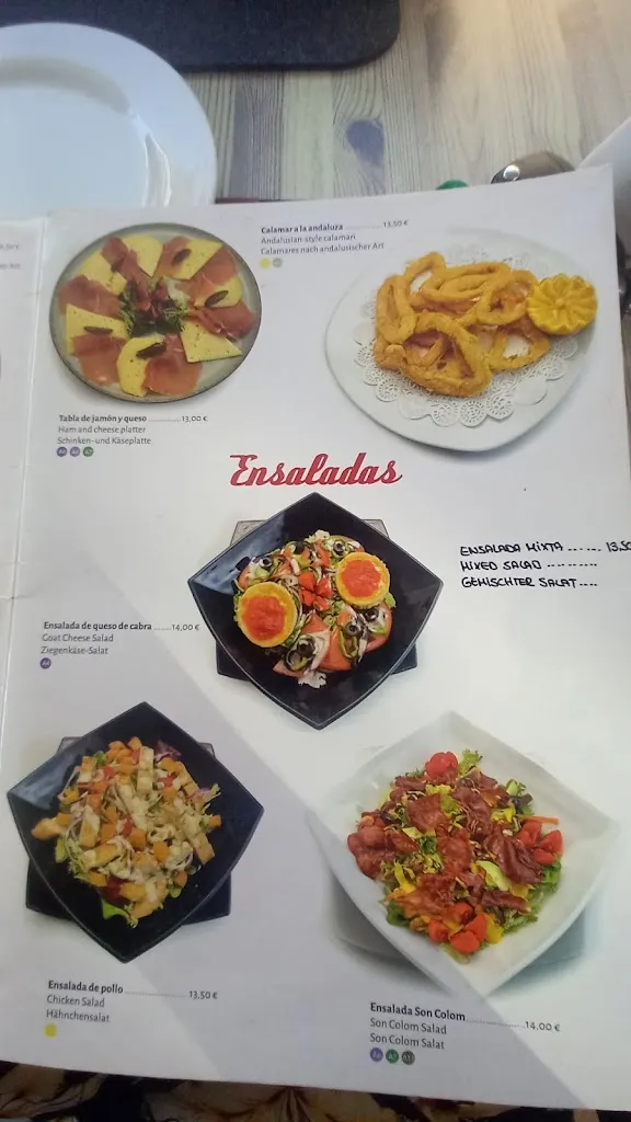 Menu_Restaurante Son Colom_Felanitx_immagine_4