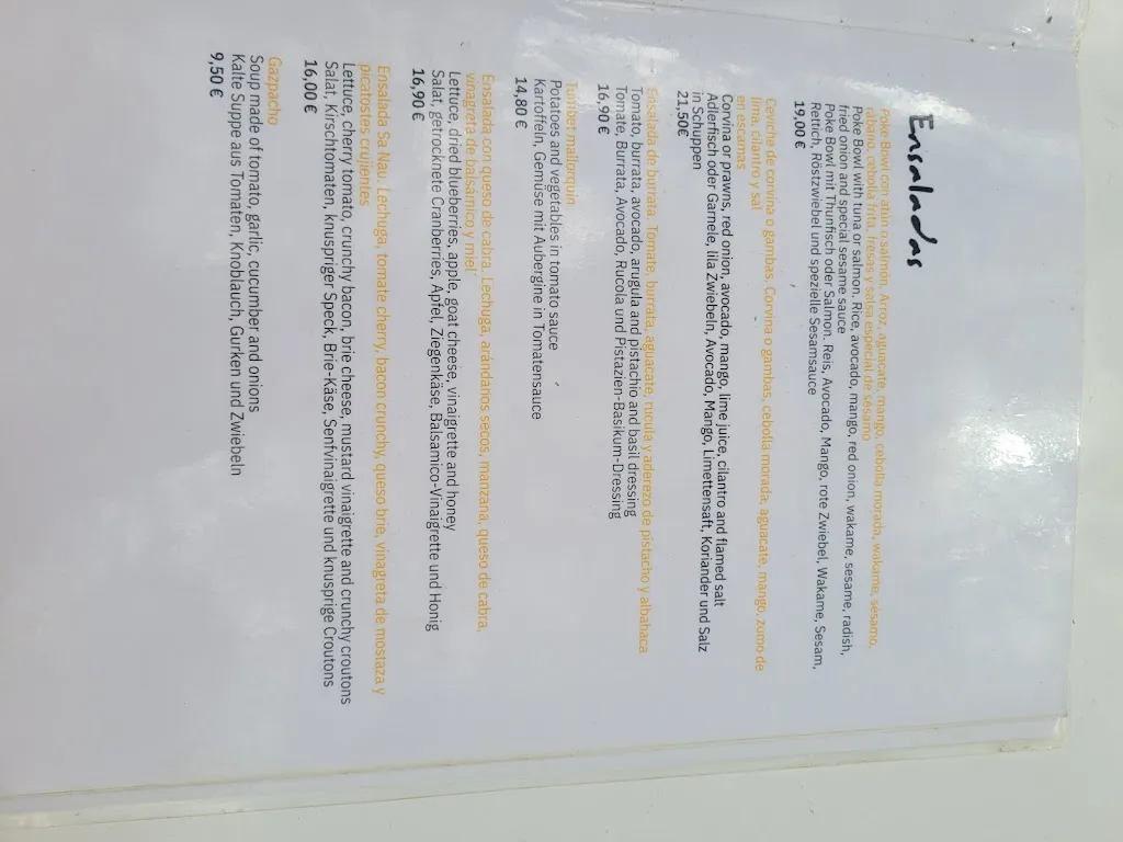 Menu_Chiringuito Cala Sa Nau_Felanitx_image_3