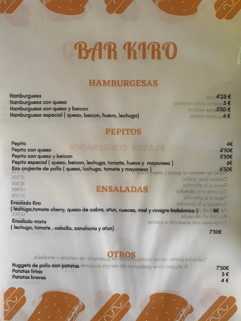 Menu_Bar Kiro_Felanitx_image_2