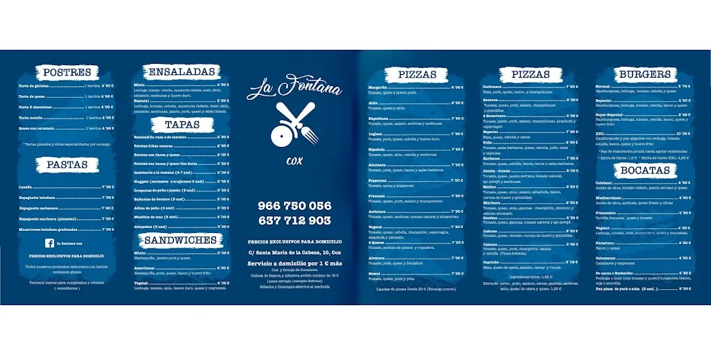 Menu_Pizzeria La Fontana Cox_Cox_image_3