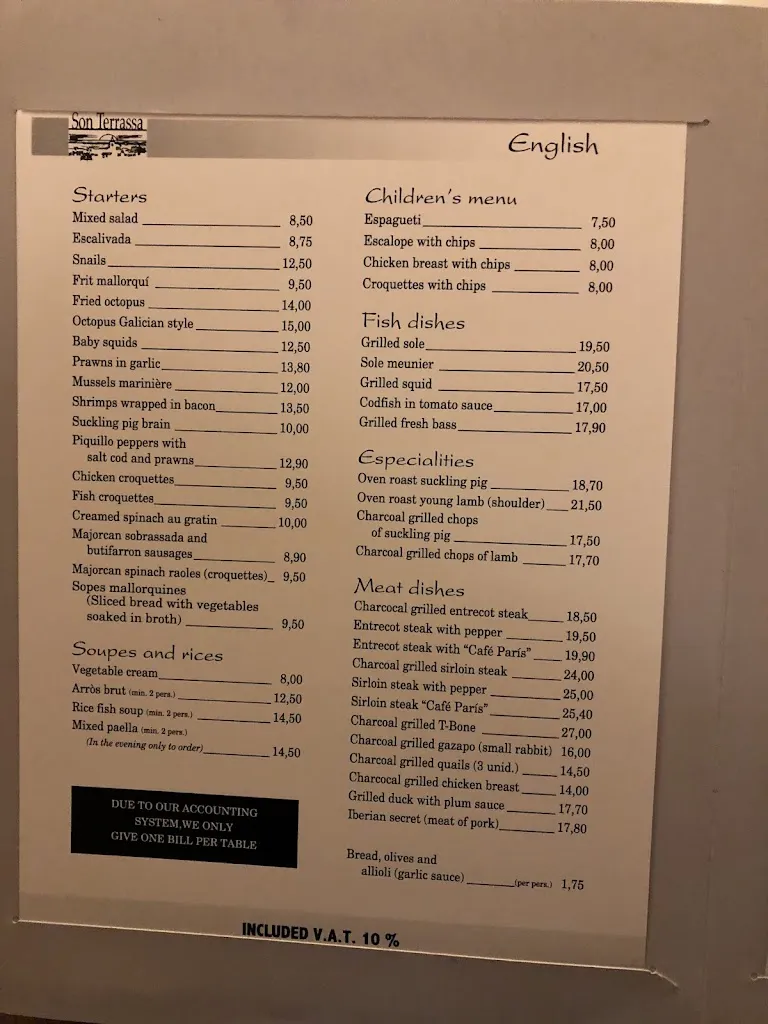Menu_Restaurant Son Terrassa_Felanitx_image_2