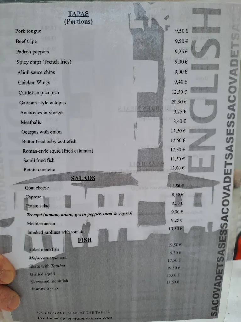 Menu_Sa Cova dets Ases_Felanitx_immagine_2