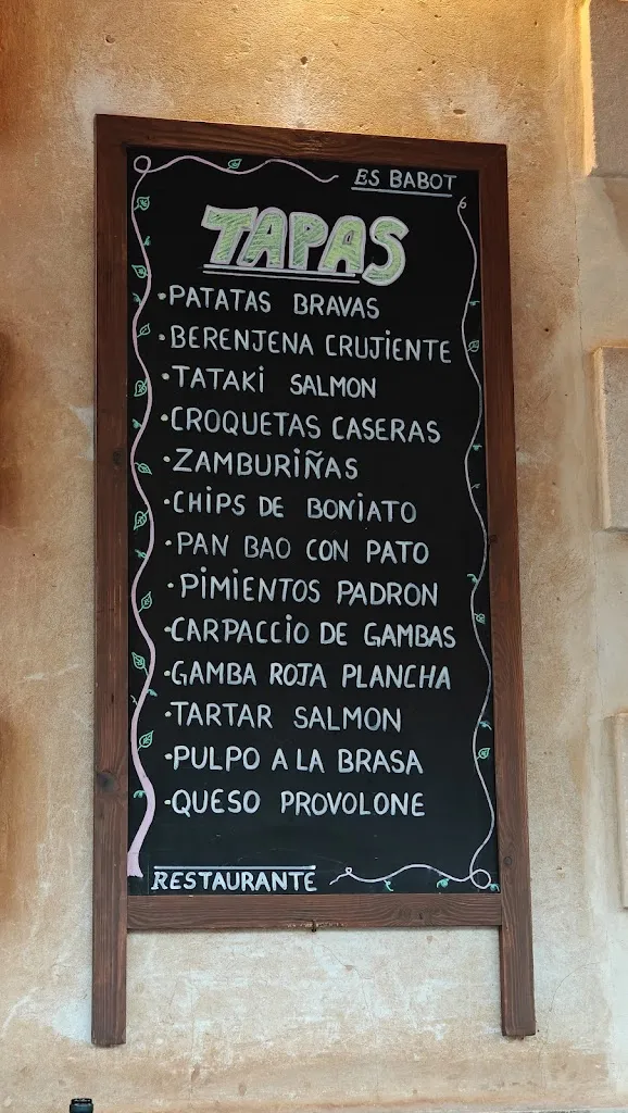 Menu_Es Babot_Felanitx_image_3