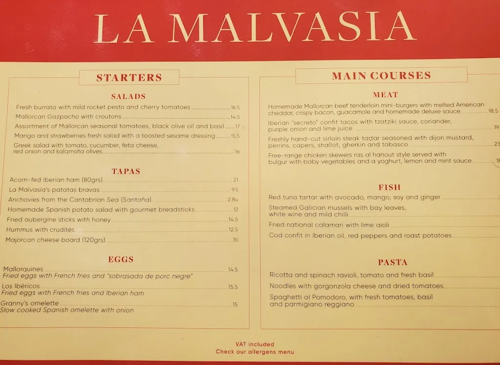 Menu_LA MALVASIA MALLORCA_Palma_image_4
