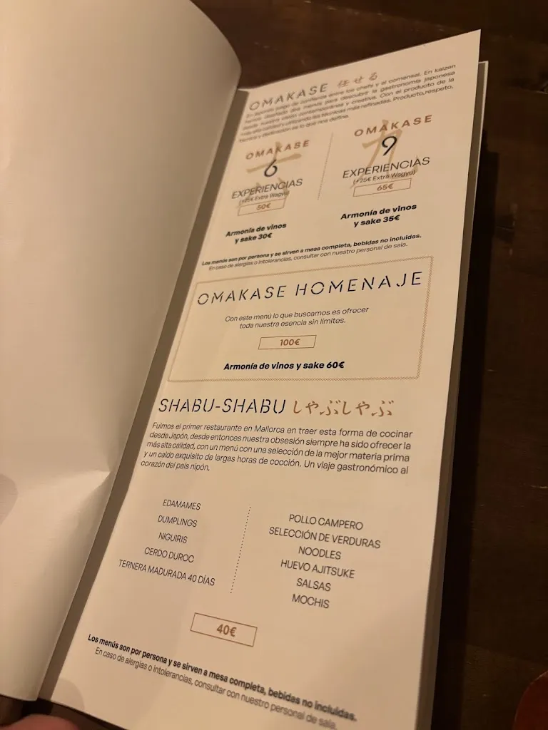 Menu_KAIZEN Restaurant_Palma_image_4