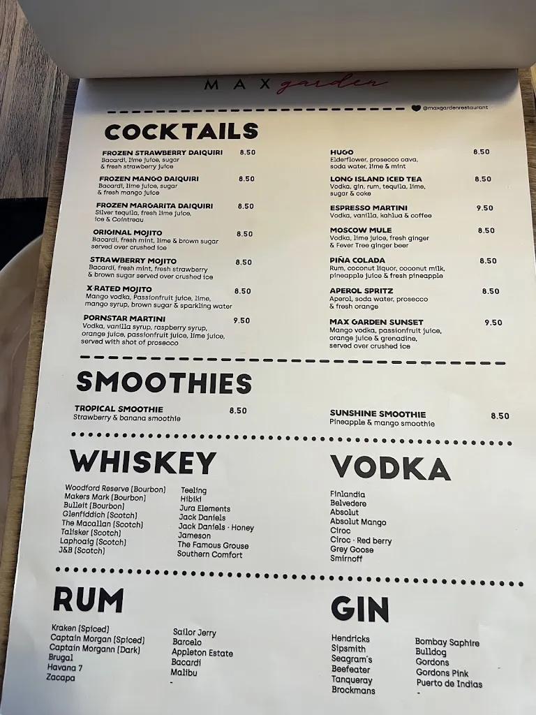 Menu_Max Garden_Palmanova_image_3