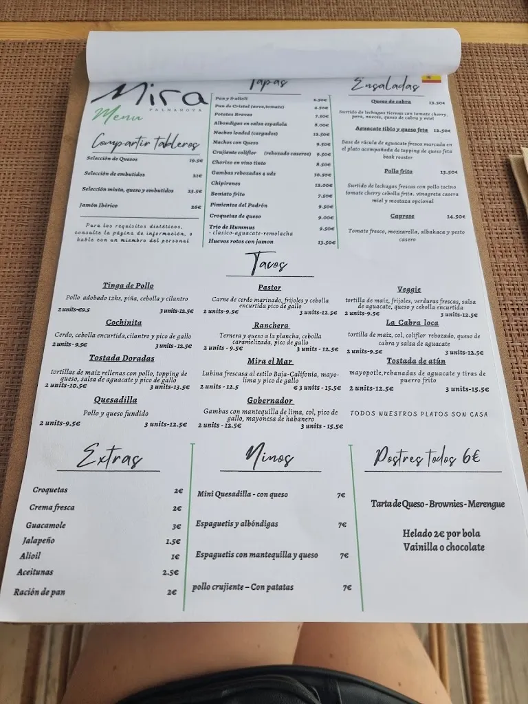 Menu_Mira Palmanova_Palmanova_image_4