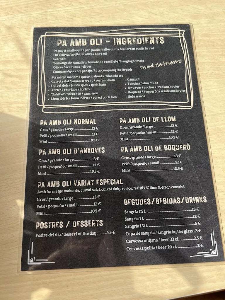 Menu_Bar s’Hostal_Montuïri_image_4