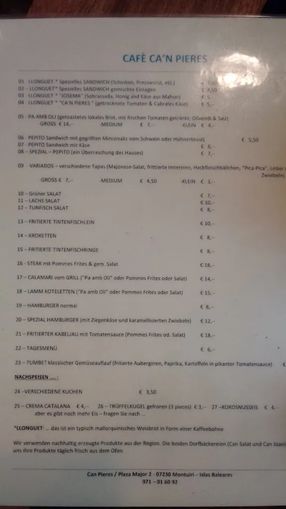 Menu_Es Cantó de Ca’n Pieres_Montuïri_image_1