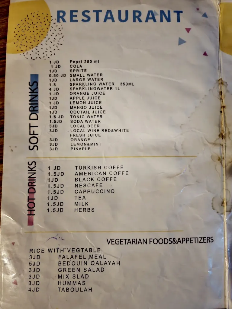 Menu_PETRA CABIN RESTAURANT_Petra_image_2