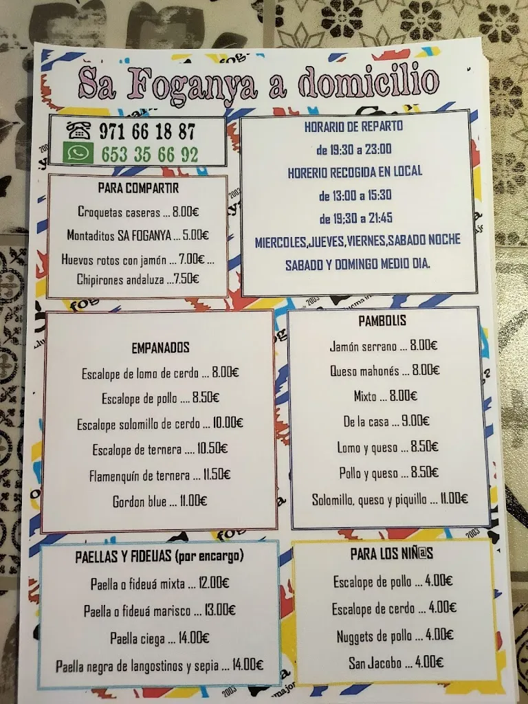 Menu_SA FOGANYA DE LLUCMAJOR_Llucmajor_image_3