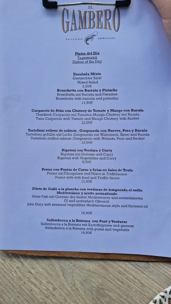 Menu_Il Gambero_Llucmajor_immagine_4