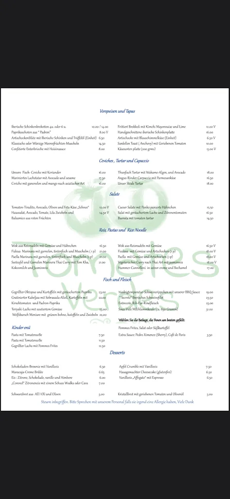 Menu_Tomates Verdes Restaurant, Llucmajor_Llucmajor_image_3