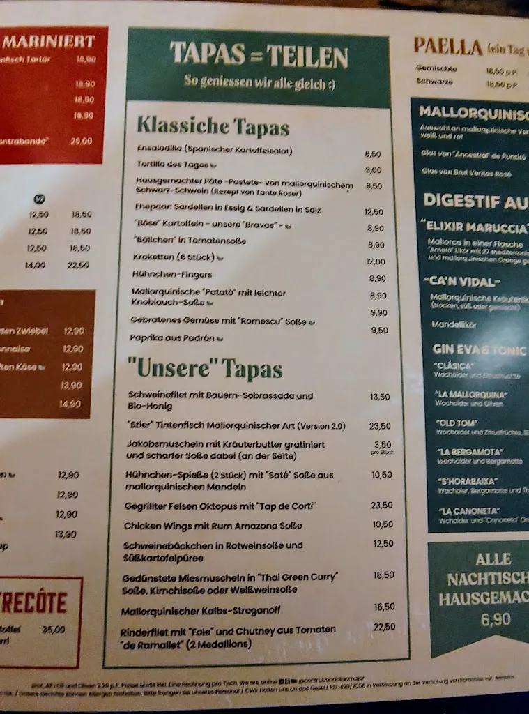 Menu_Contrabando Llucmajor_Llucmajor_image_2