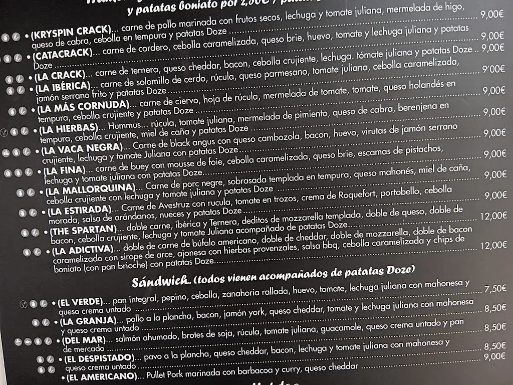 Menu_Burger Doze_Llucmajor_immagine_2