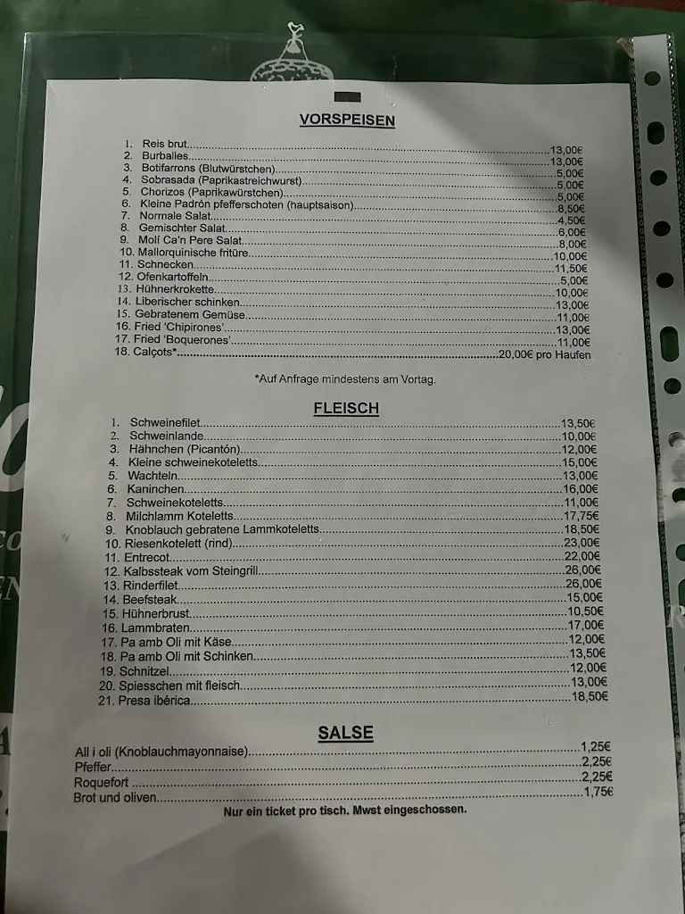 Menu_Molí Ca'n Pere_Llucmajor_image_2