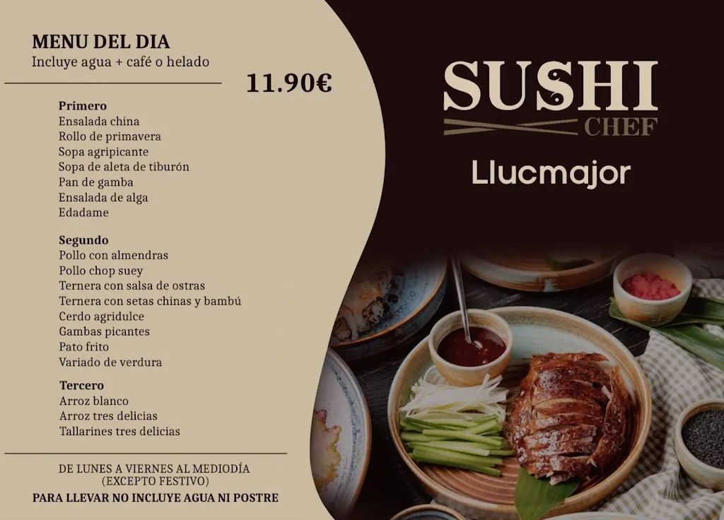 Menu_Sushi Chef Llucmajor_Llucmajor_image_1