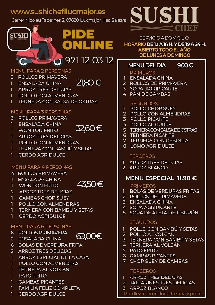 Menu_Sushi Chef Llucmajor_Llucmajor_image_2
