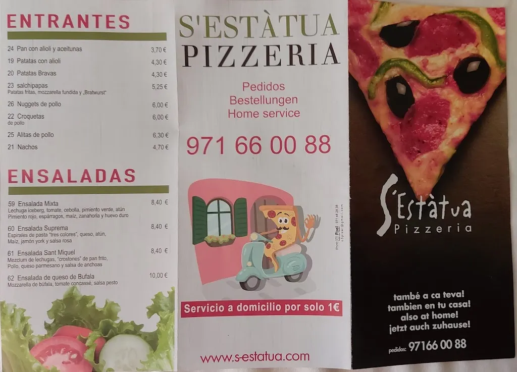 Menu_Pizzería S‘Estatua Llucmajor_Llucmajor_image_3