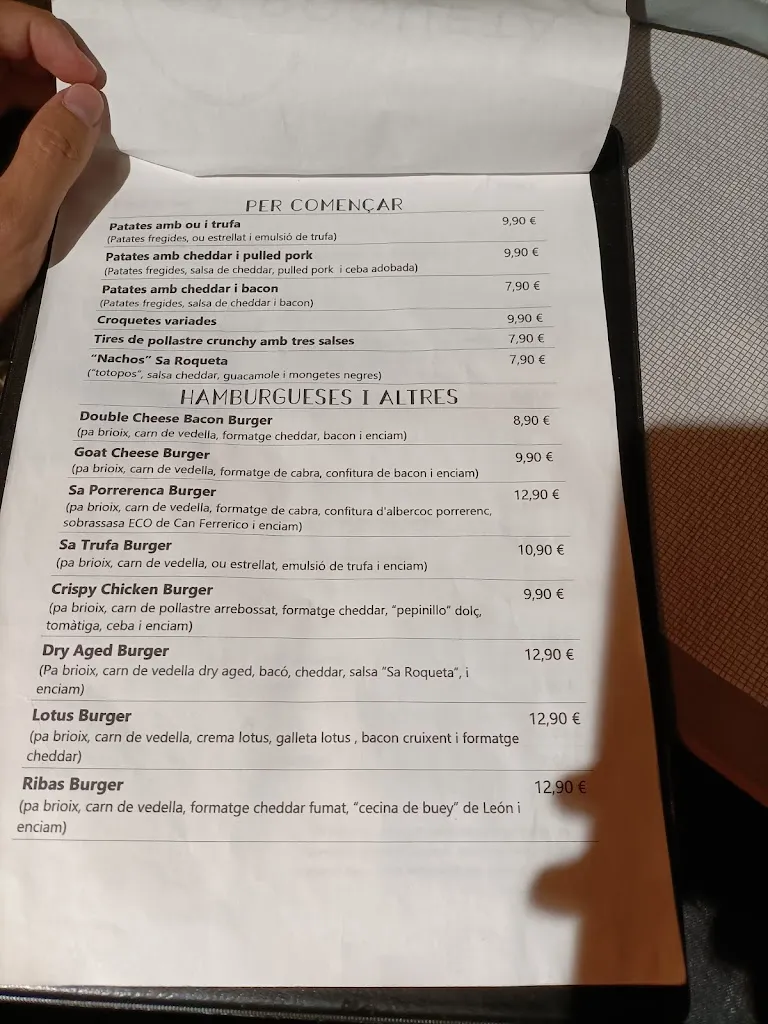 Menü_Sa Roqueta_Porreres_Bild_4