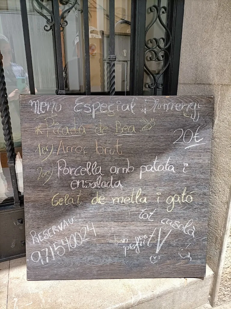 Menu_Bar Restaurant Mel de Bea_Pobla Sa_image_3