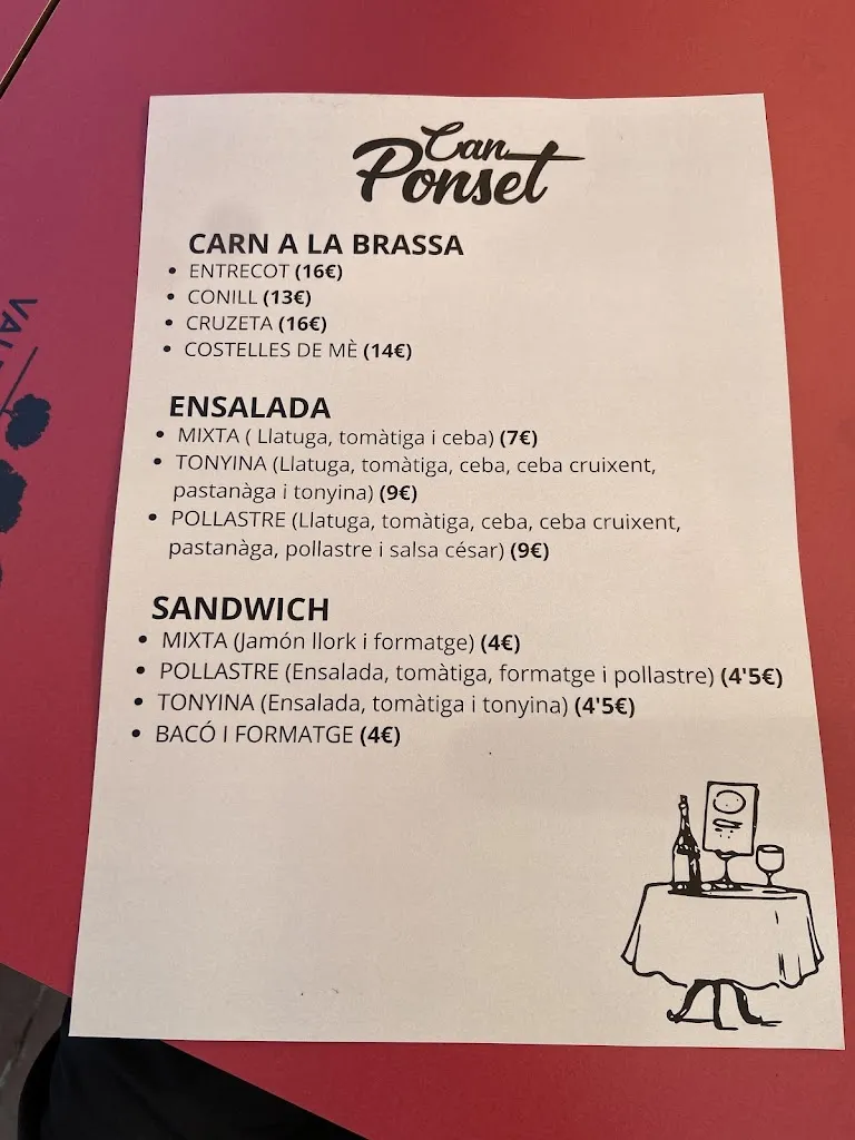 Menu_Bar Can Ponset_Pobla Sa_image_2