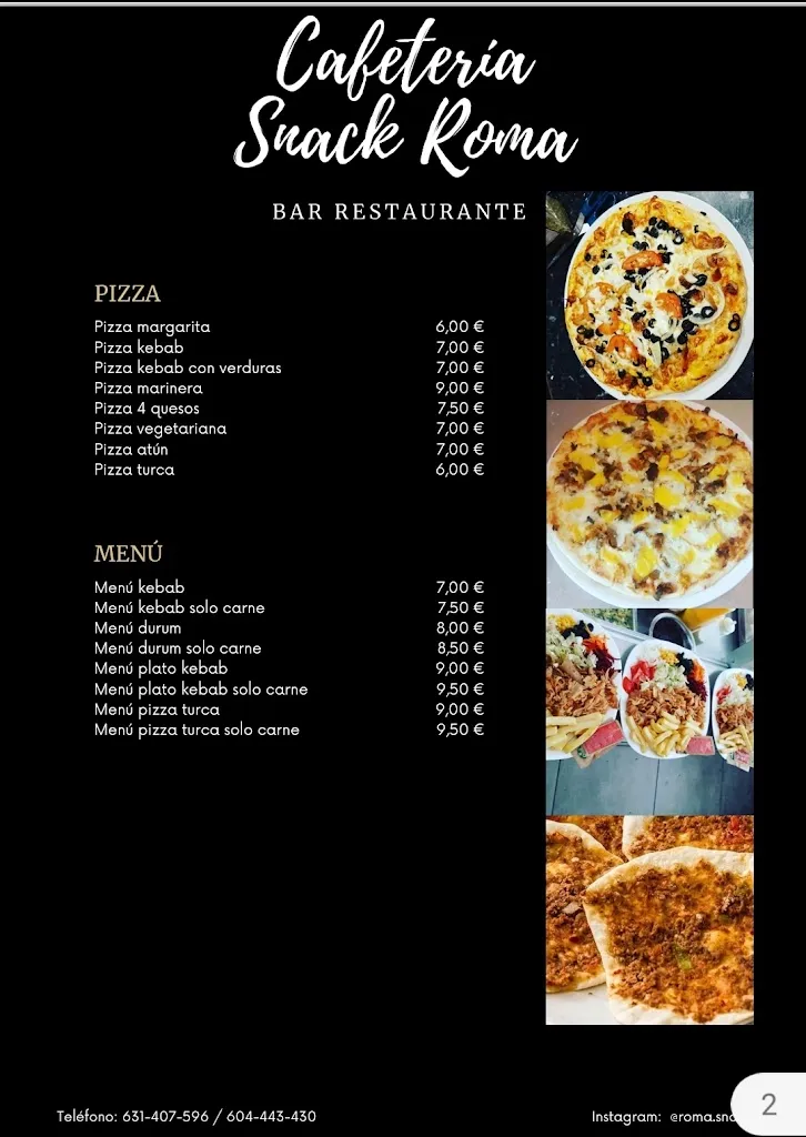 Menu_SNACK ROMA sa pobla_Pobla Sa_image_4