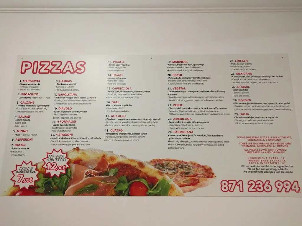 Menu_Restaurante Pizzería + Que Pizza_Pobla Sa_image_3