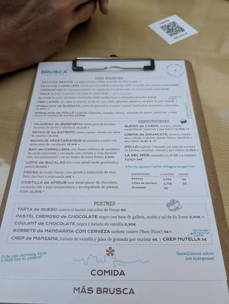 Menu_Brusca Brewpub_Manacor_image_1