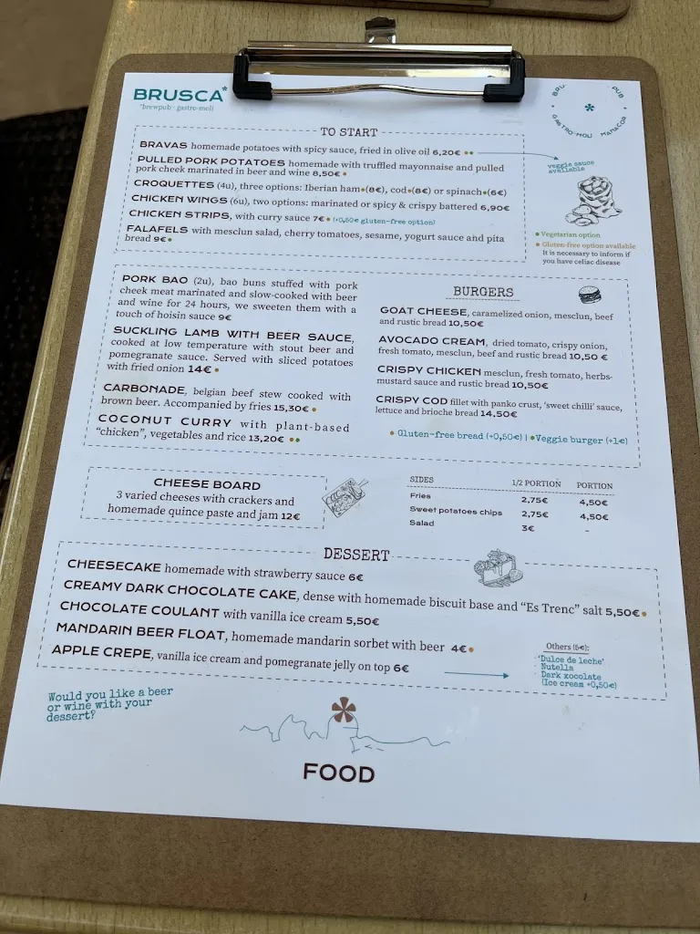Menu_Brusca Brewpub_Manacor_image_2