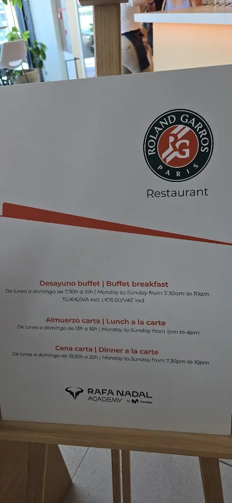 Menu_Restaurante Roland Garros - Rafa Nadal Academy_Manacor_image_3