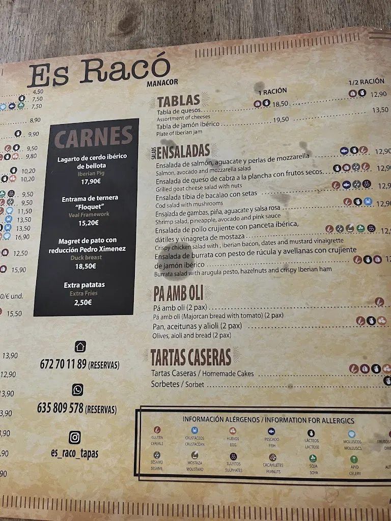 Menu_Es Racó_Manacor_image_3