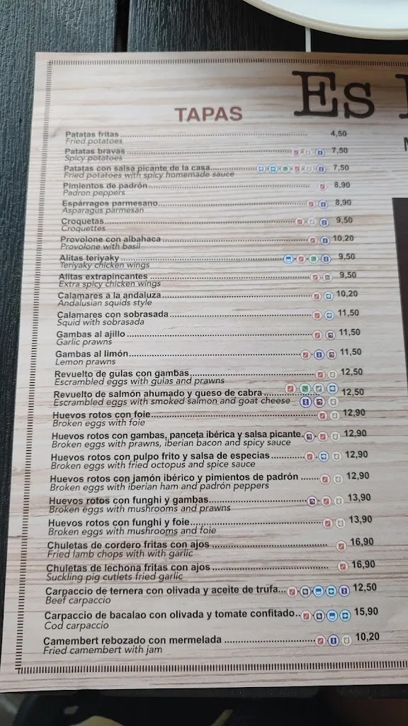 Menu_Es Racó_Manacor_image_4