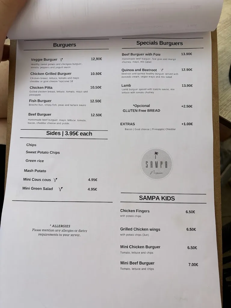 Menu_Sampa Manacor_Manacor_image_1