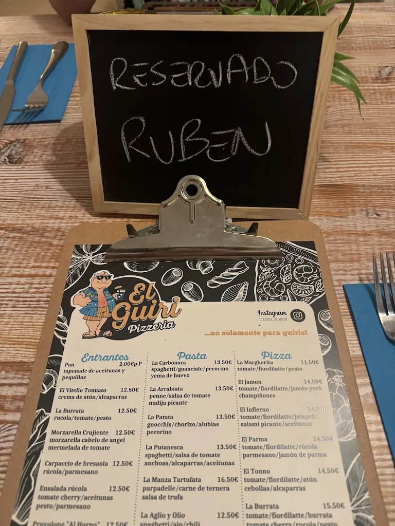 Menu_Pizzeria El Guiri_Manacor_immagine_3