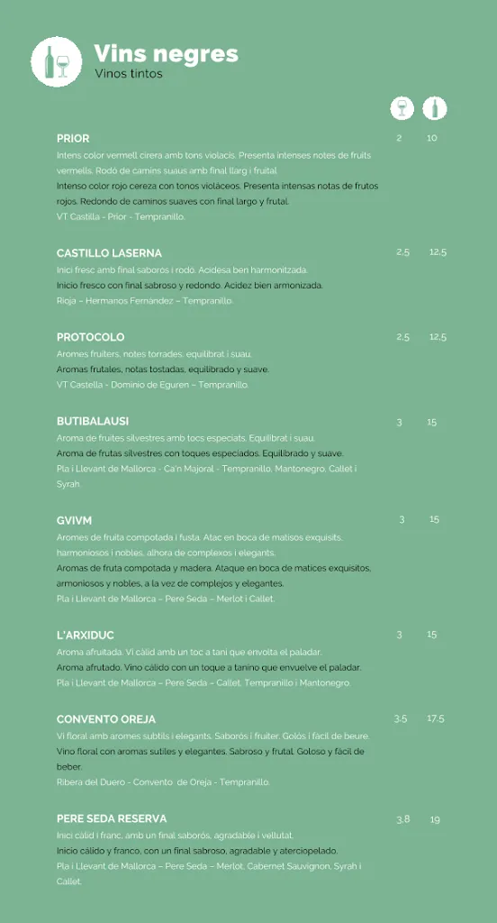 Menu_Bar Es Trèvol_Manacor_image_1