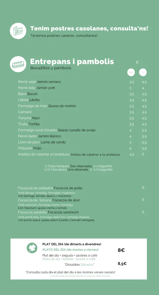 Menu_Bar Es Trèvol_Manacor_image_3