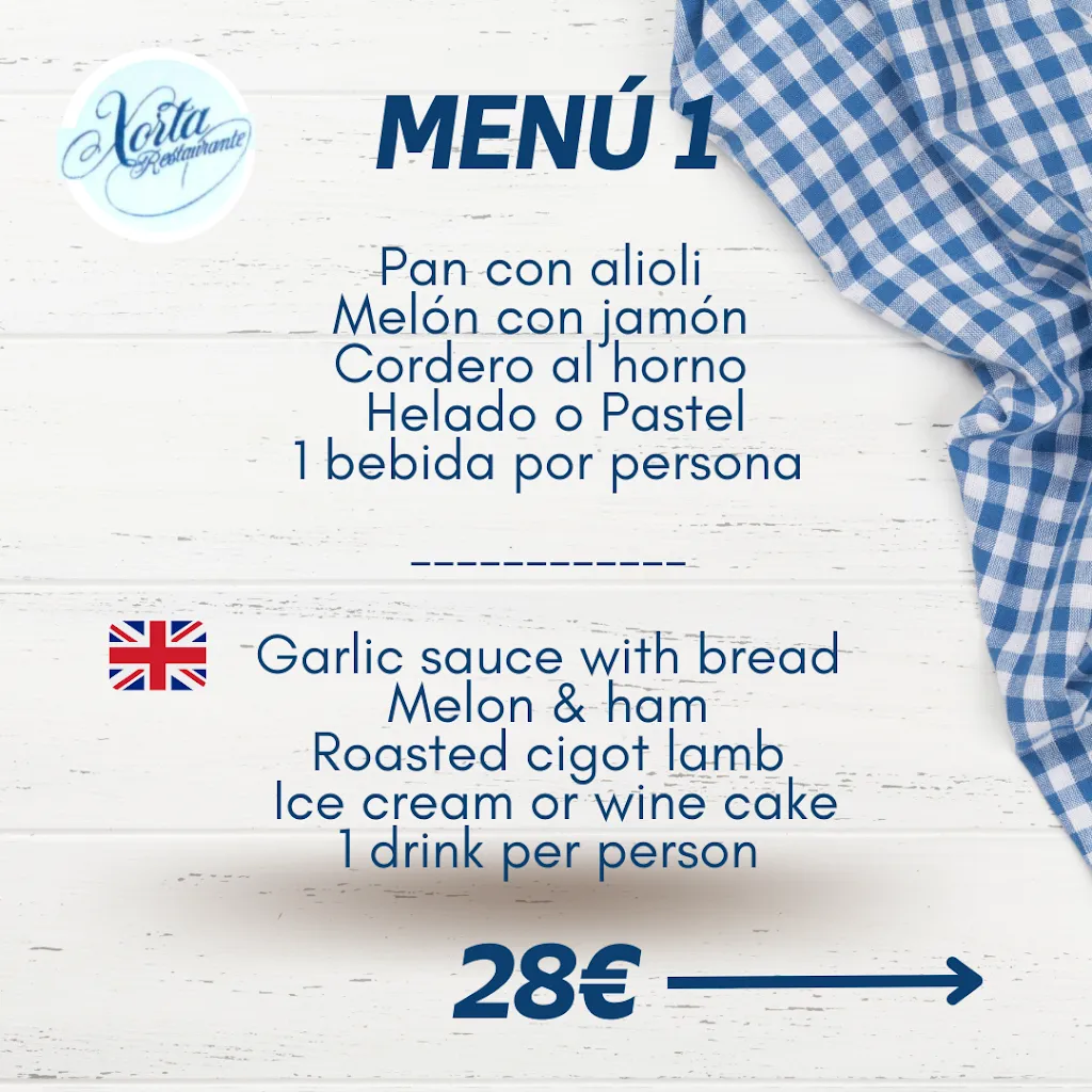 Menu_Xortá Restaurante_Callosa dEn Sarrià_image_4