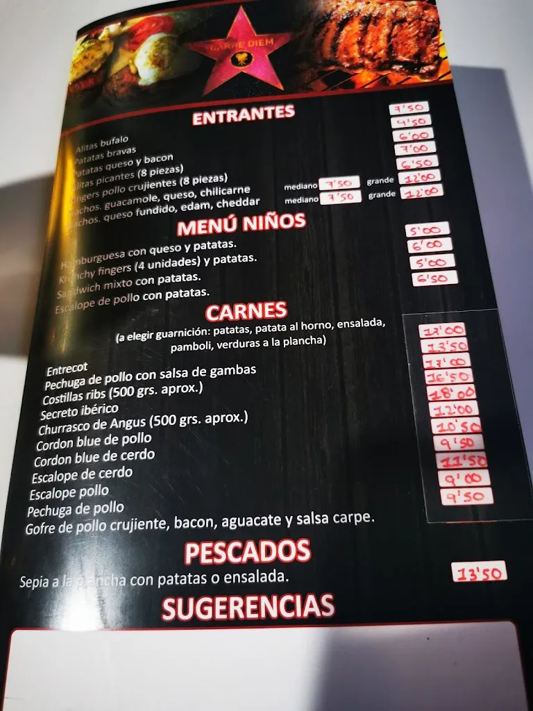 Menu_Carpe Diem_Manacor_immagine_1