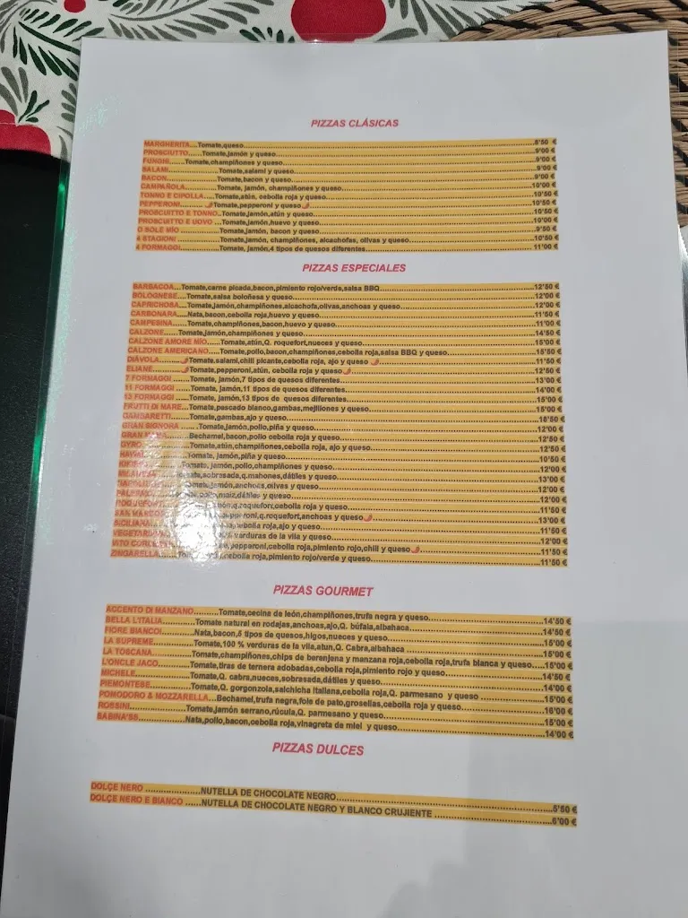 Menu_pomodoro mozzarella manacor_Manacor_image_2