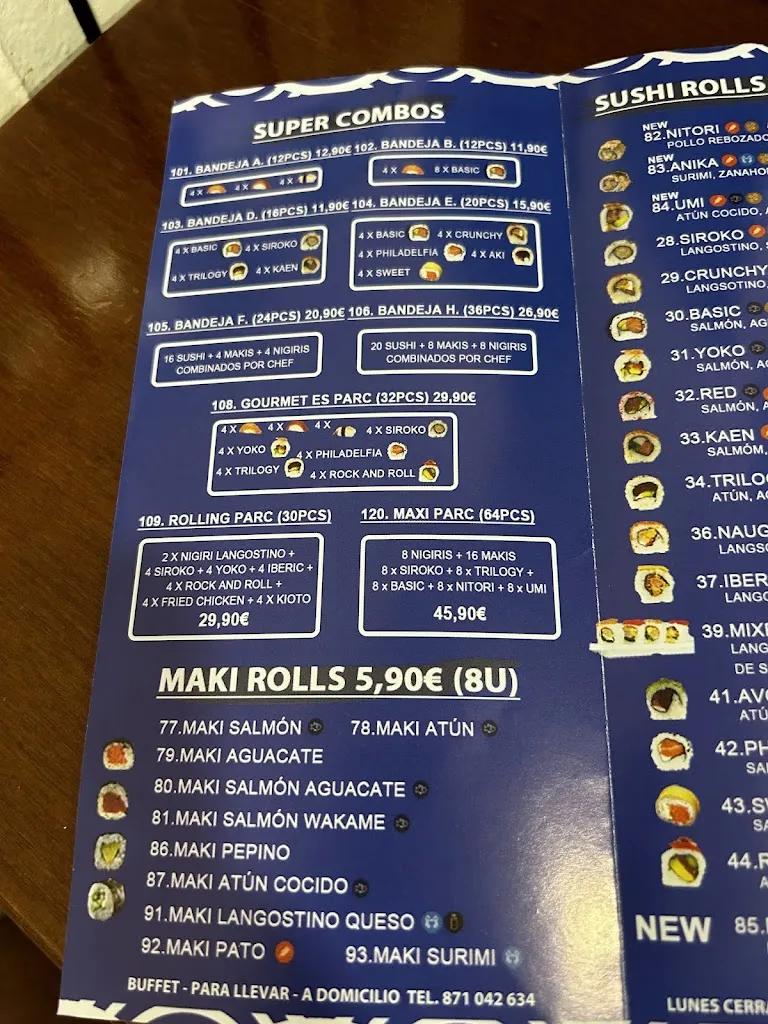 Menu_Sushi Es Parc_Manacor_image_2