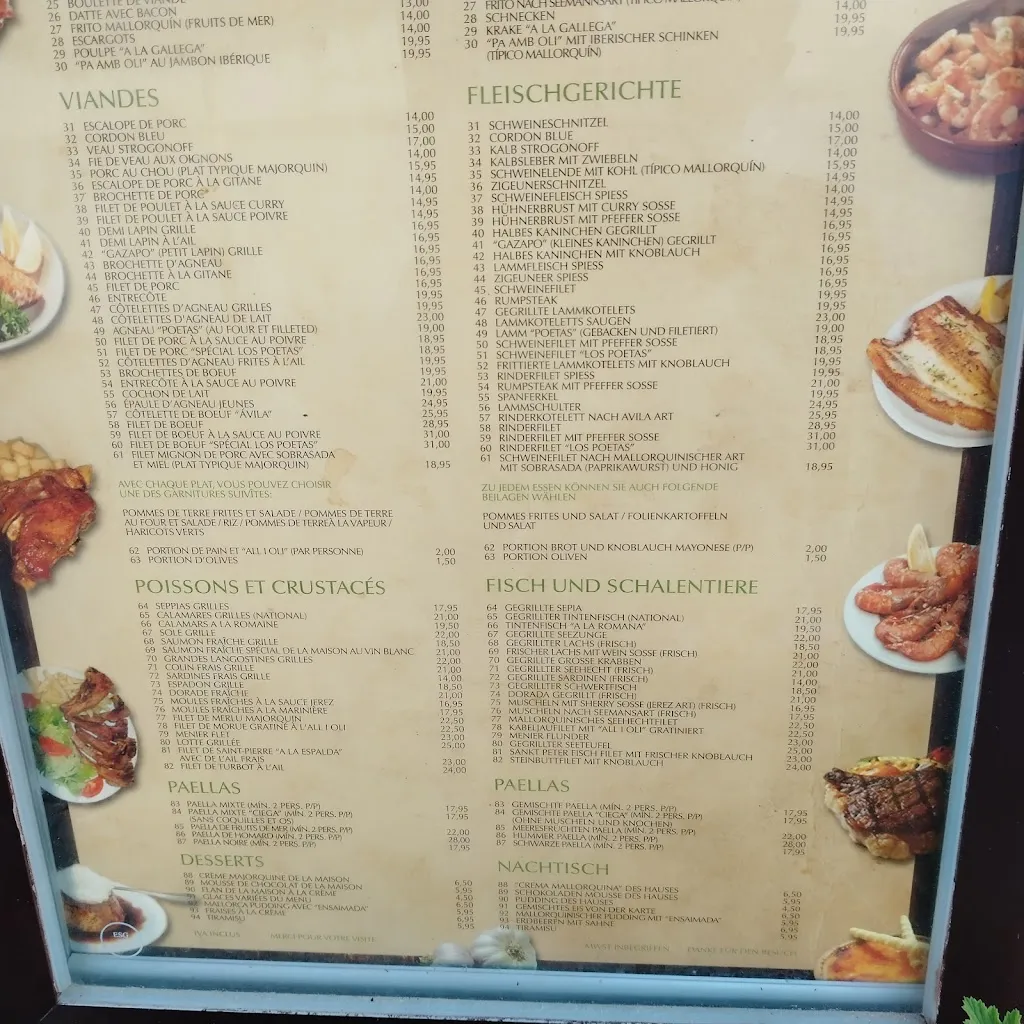 Menu_Los Poetas Andaluces_Peguera_image_4