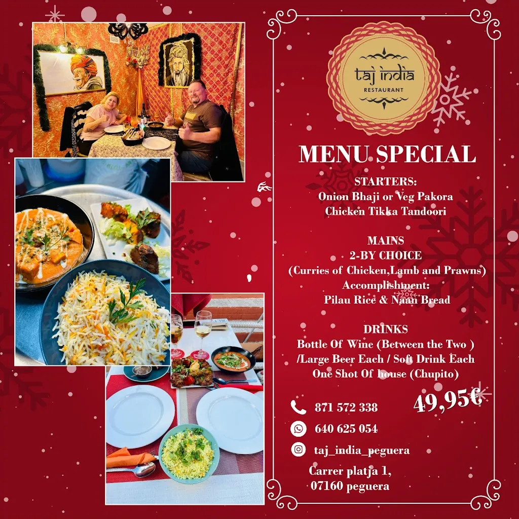 Menu_Taj India Peguera_Peguera_image_1