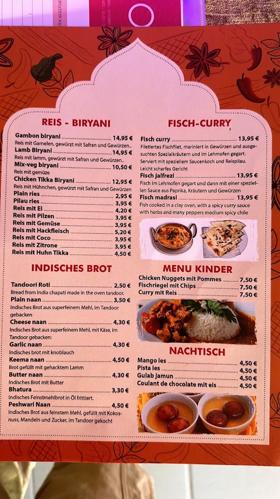 Menu_Taj India Peguera_Peguera_image_2