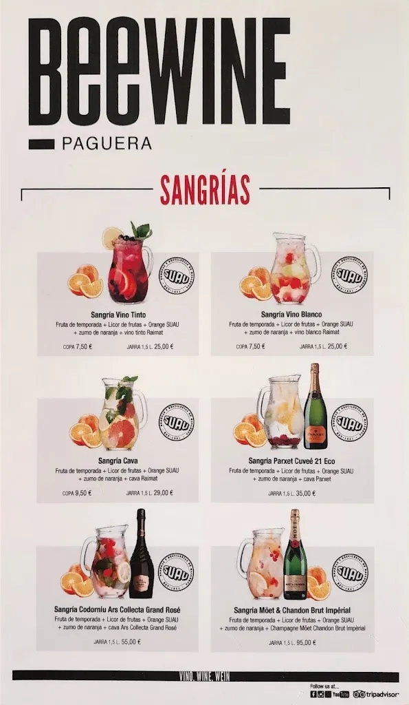 Menu_Beewi Paguera Beach_Peguera_image_2