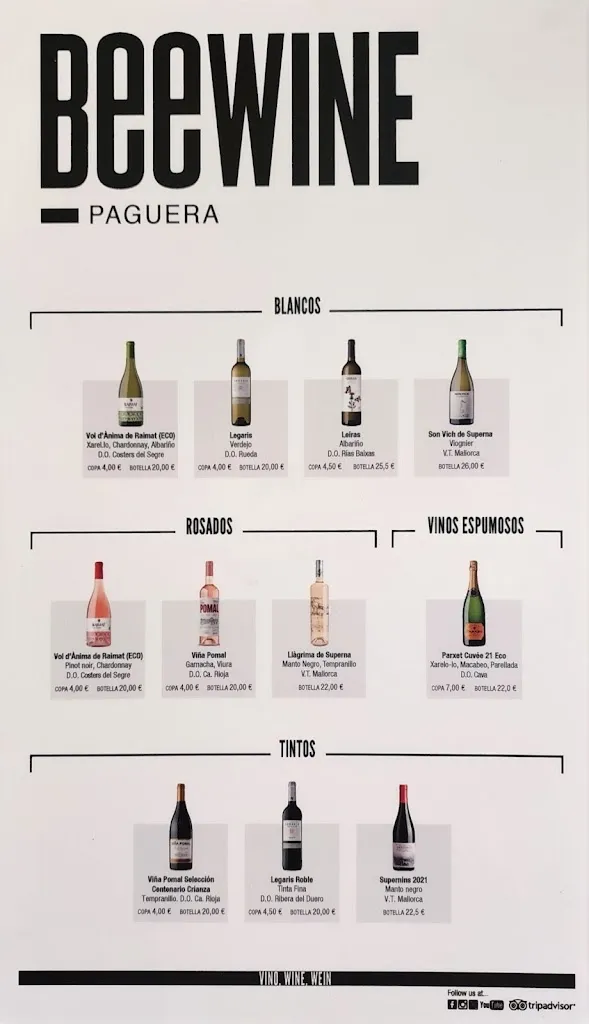 Menu_Beewi Paguera Beach_Peguera_image_3