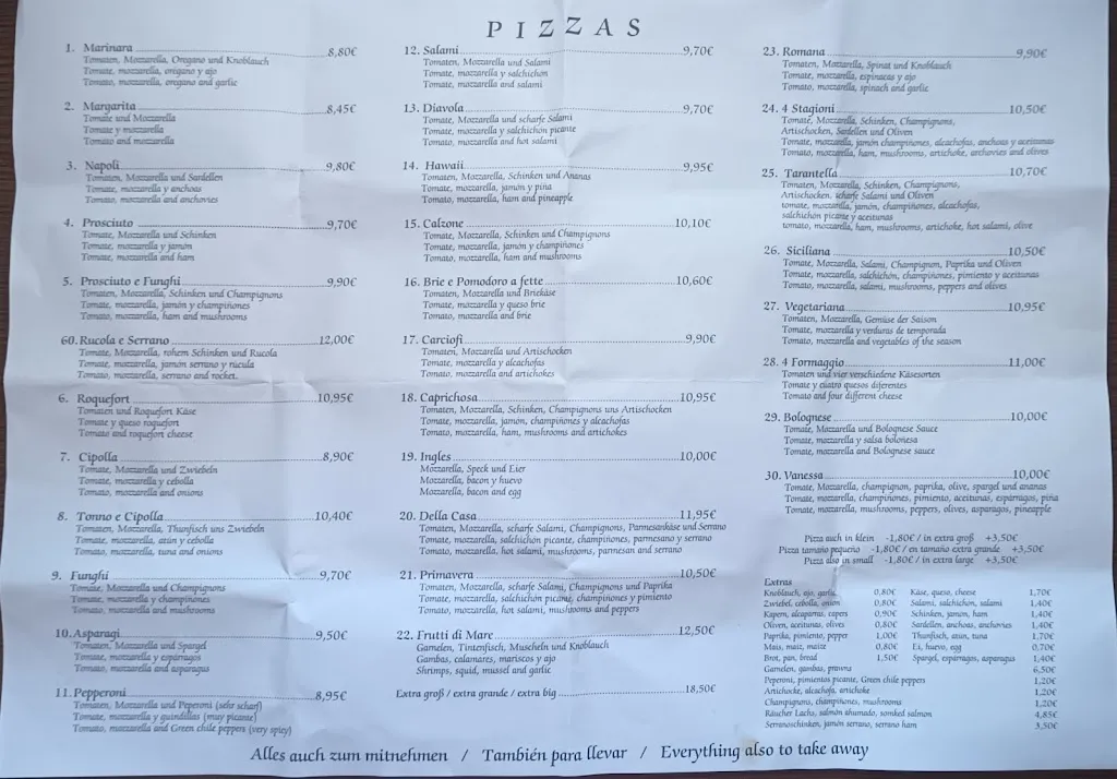 Menu_Pizzeria San Marco_Peguera_immagine_2