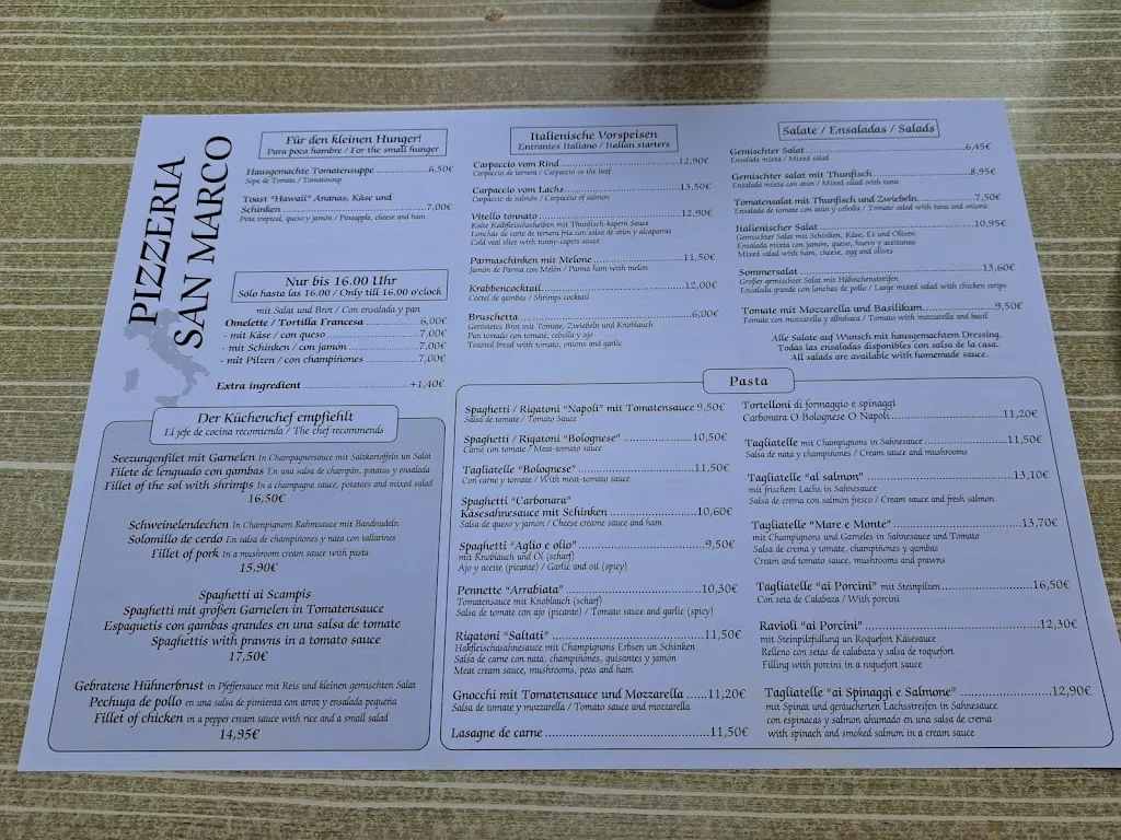 Menu_Pizzeria San Marco_Peguera_immagine_3