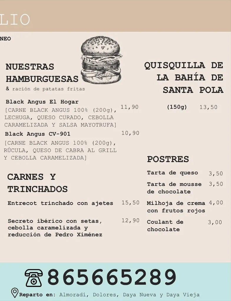 Menu_Restaurante|Arrocería El Hogar - Eat & Drink_Daya Nueva_image_2